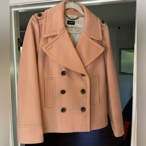 J. Crew Peach Pea Coat